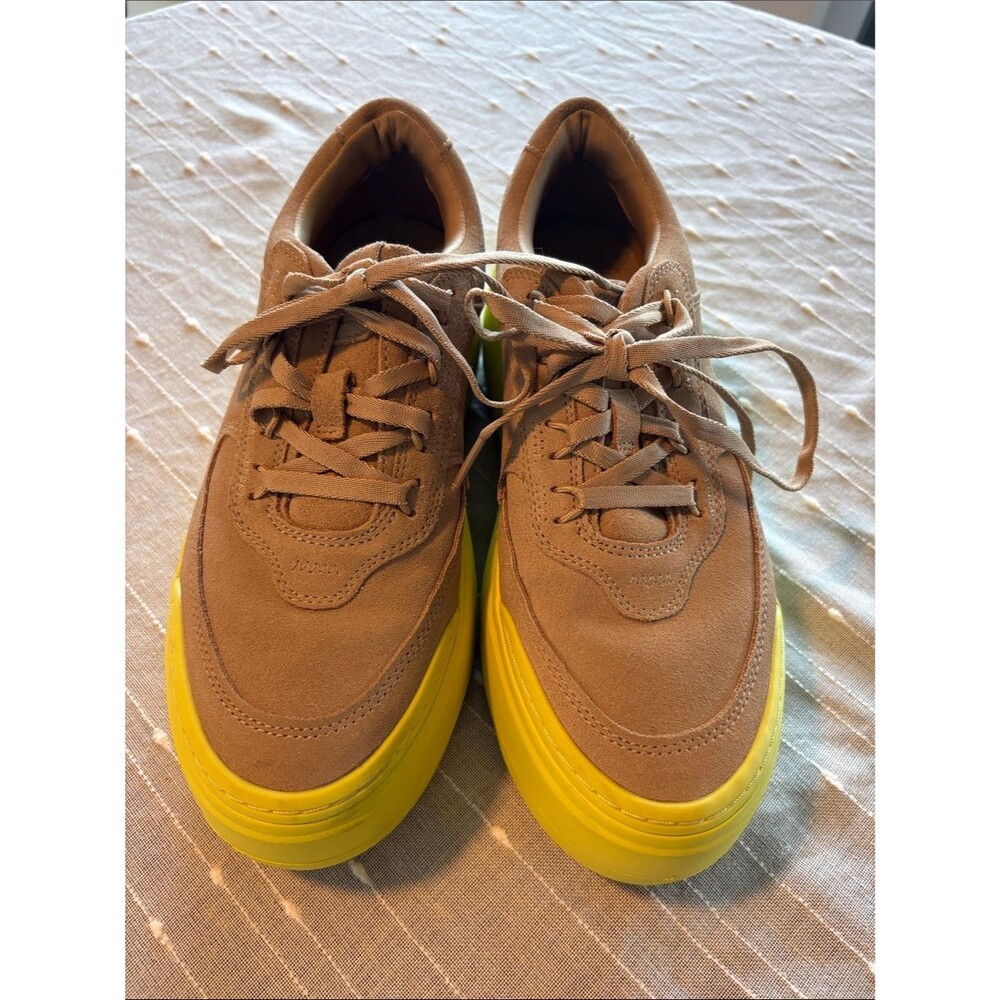 UGG MARIN MEGA LACE PLATFORM SAND / PEARFECT SHOES US 8.5 - Picture 3 of 9
